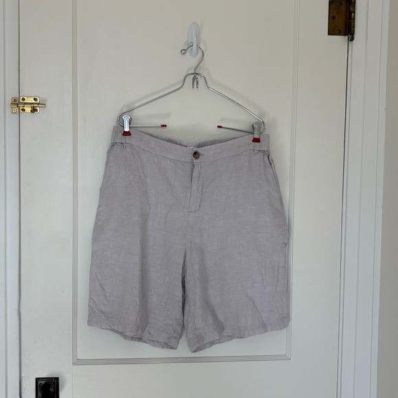 Sigrid Olsen Pants - Linen Sigrid Olsen White Shorts